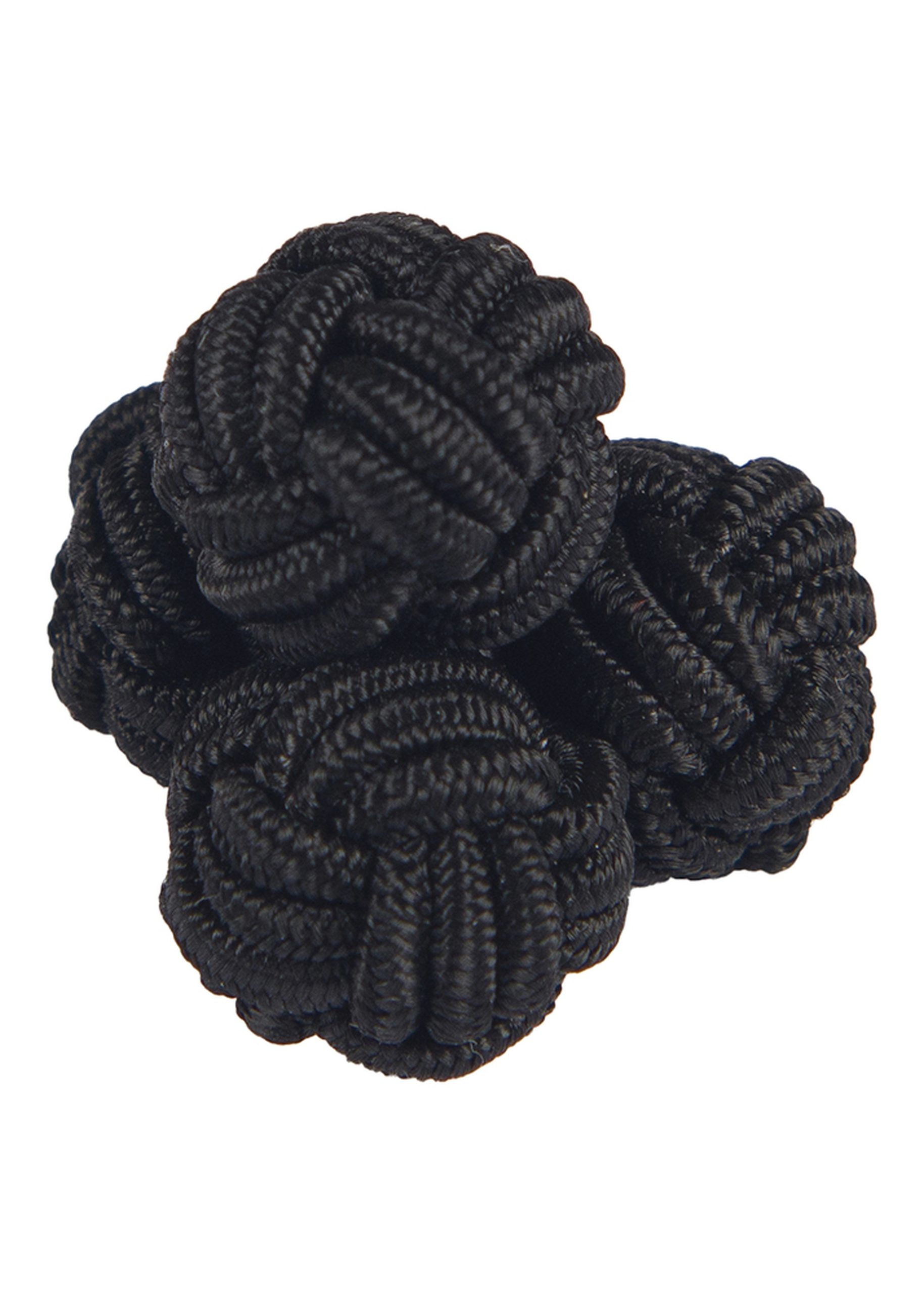 Roderick Charles silk knot in black
