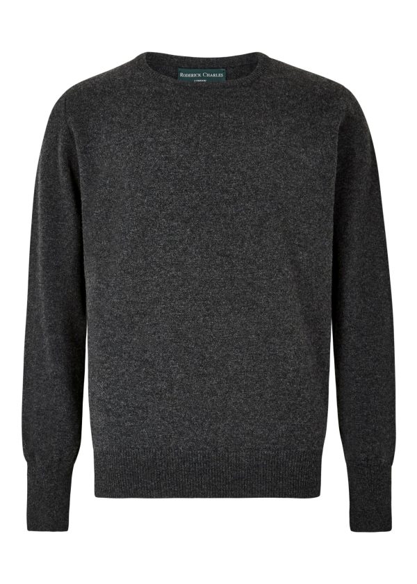 Roderick Charles charcoal grey wool sweater