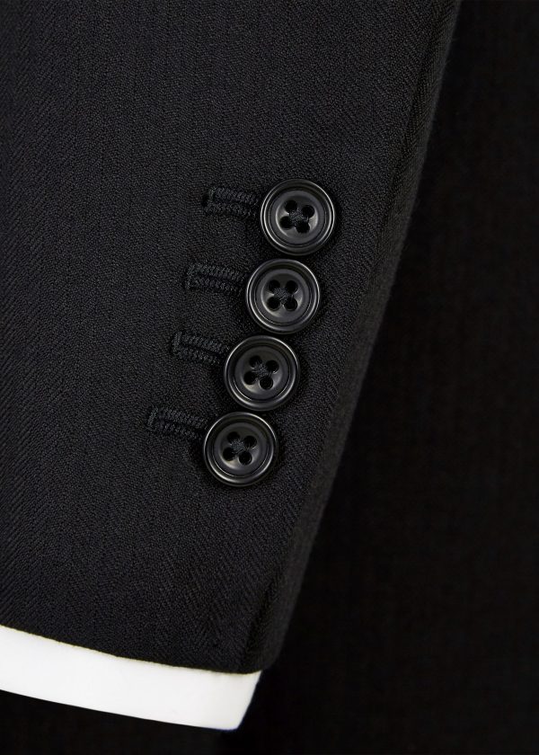 Roderick Charles morning coat with four buttoned cuffs