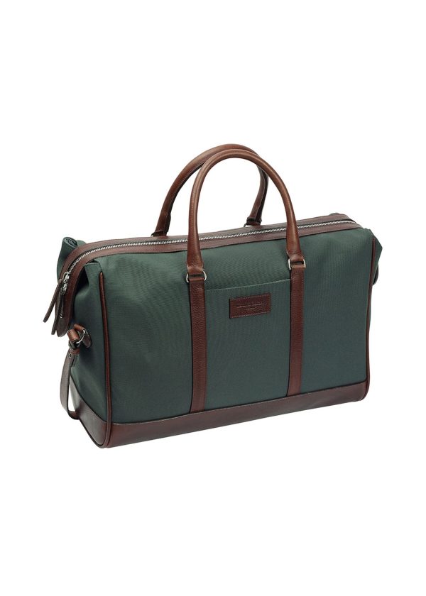 Men's green canvas bag by Roderick Charles