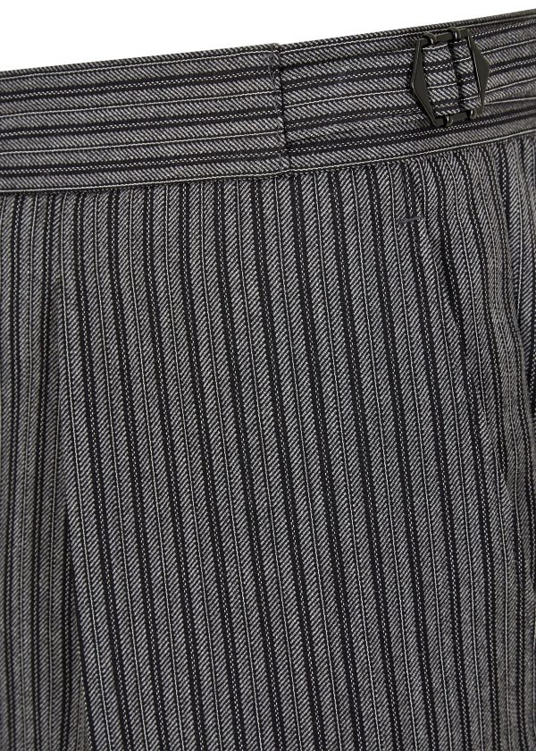 Roderick Charles morningwear trousers with single forward pleat
