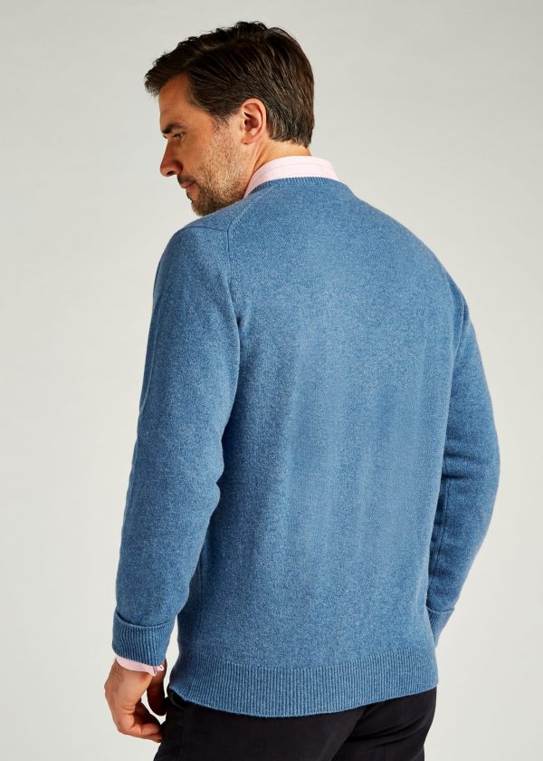Lambswool v neck sweater