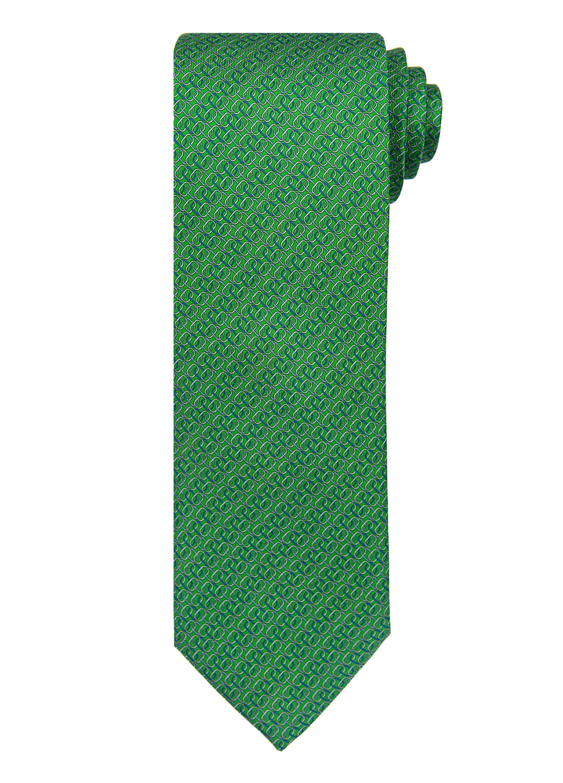 Roderick Charles green and blue tie