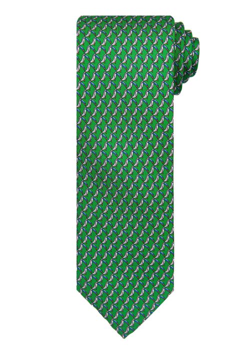 Roderick Charles green toucan tie