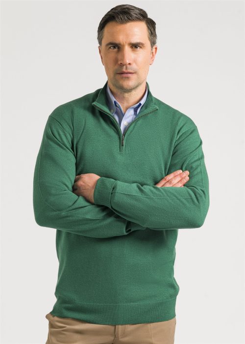 Roderick Charles green knitwear sweater