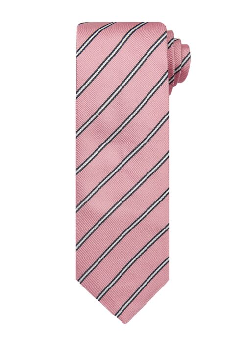 Roderick Charles London tie in pink and navy