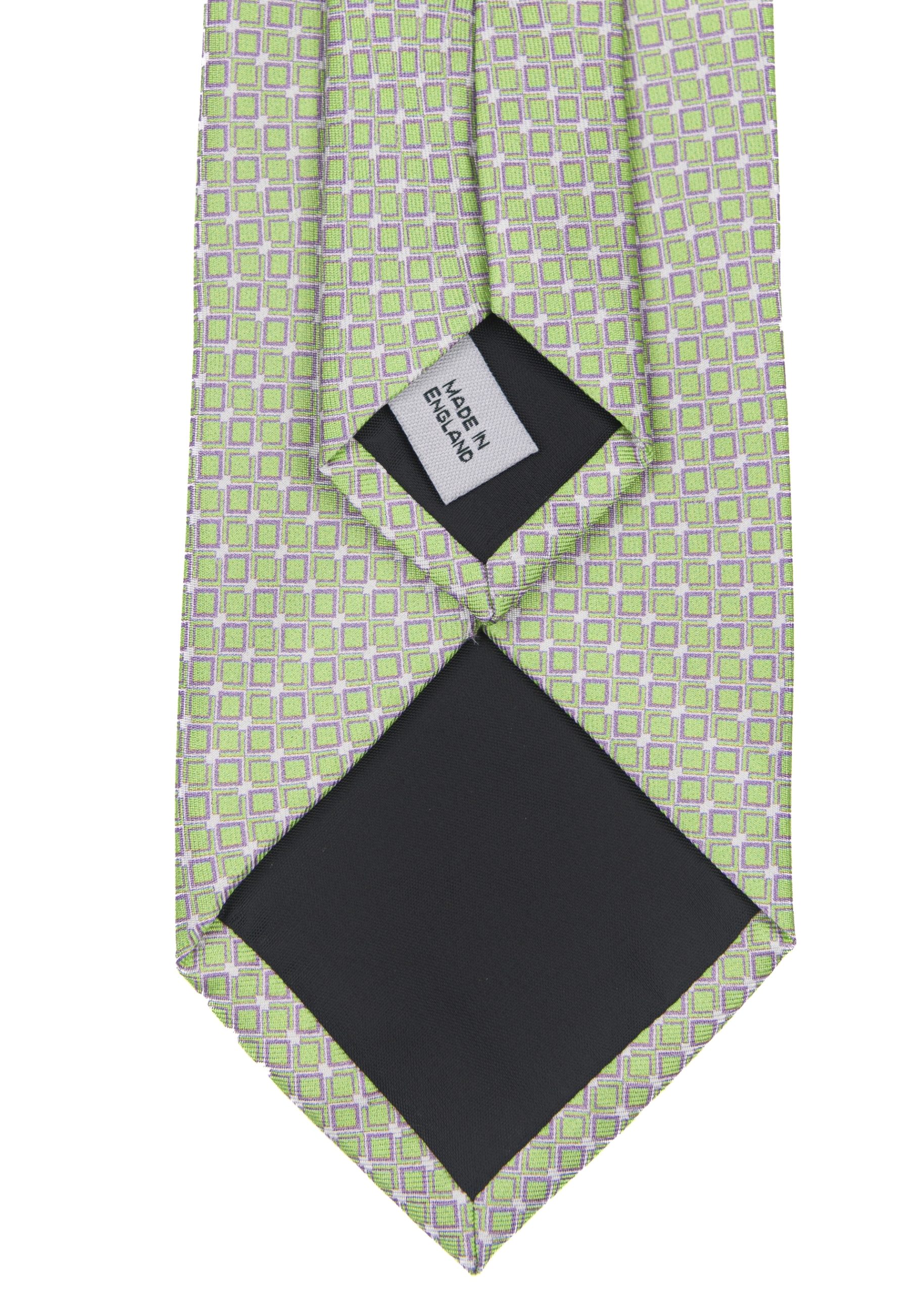 Roderick Charles men’s green and blue patterned tie