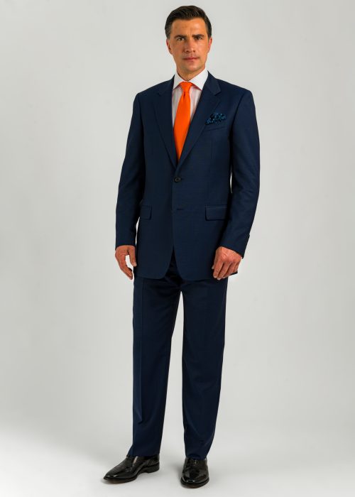 Roderick Charles dark blue classic fit suit