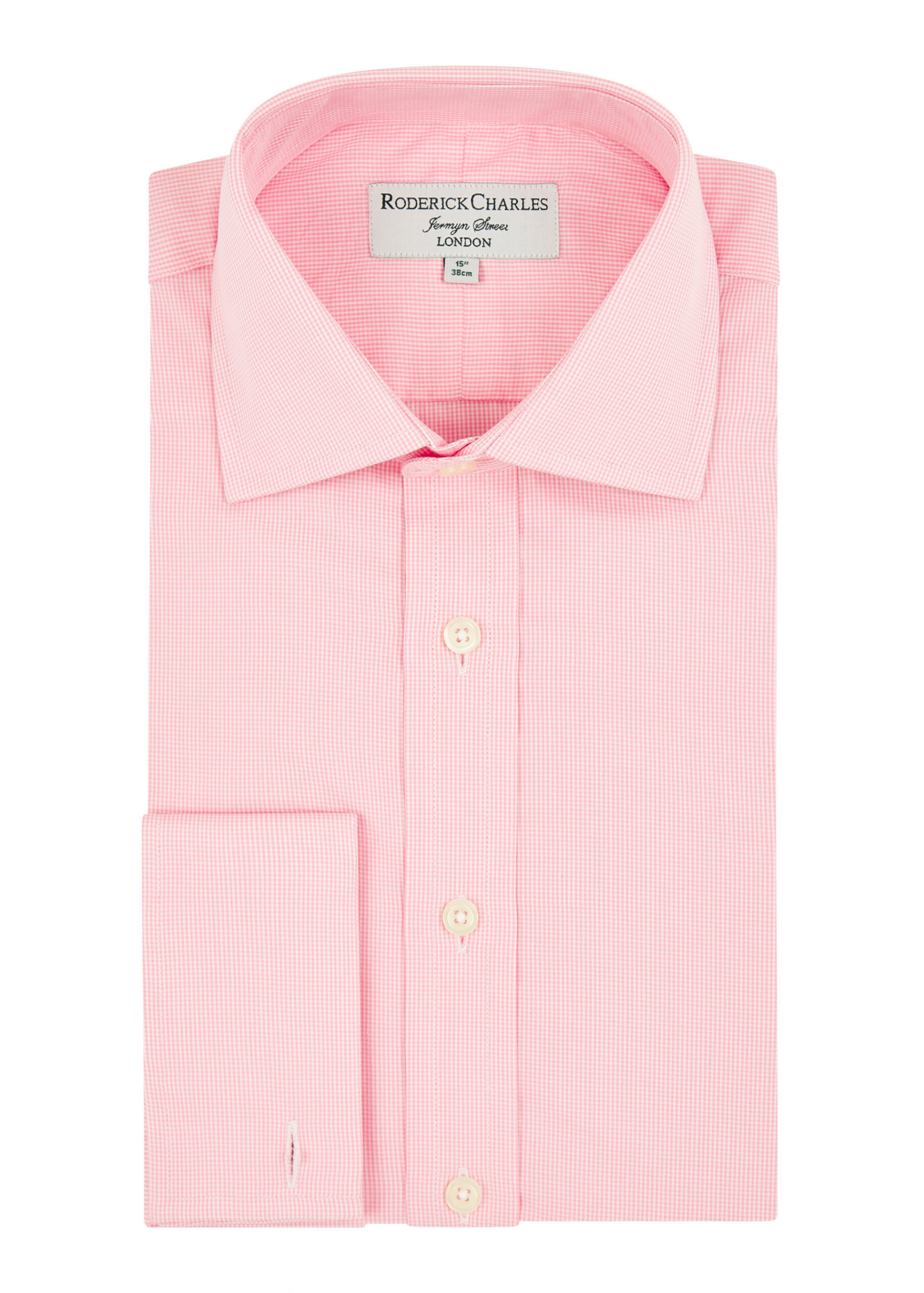 Pink Microcheck DC Shirt