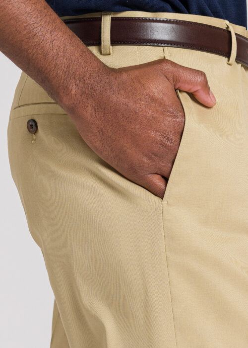 A smart Roderick Charles safari chino with belt loops