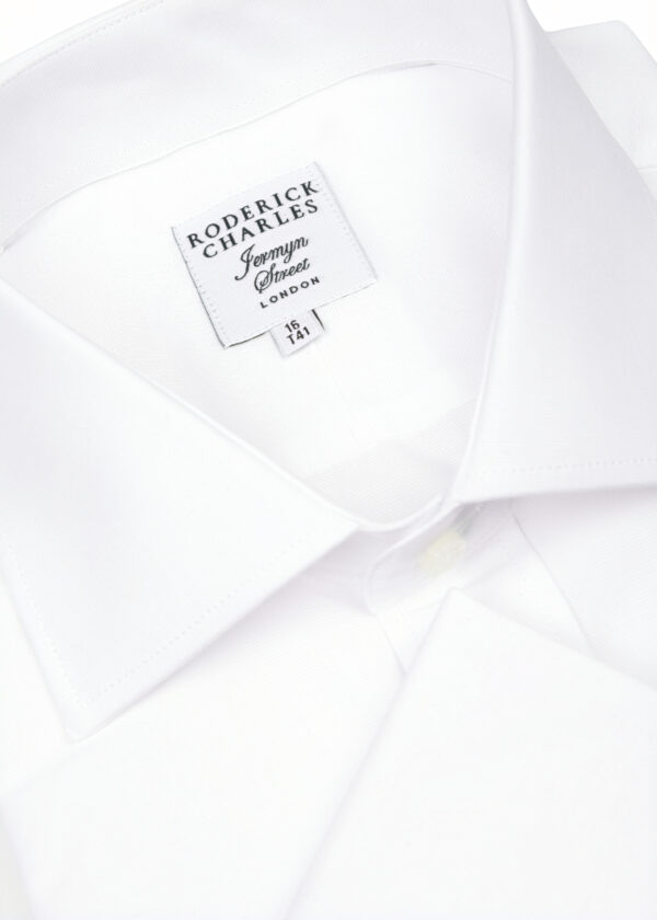 A double cuff Roderick Charles white shirt