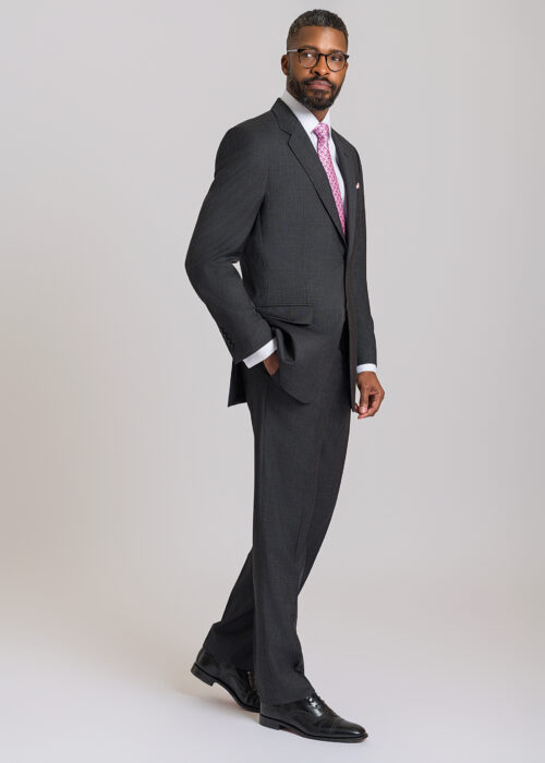 Classic Fit Lightweight Grey Pinhead Suit
