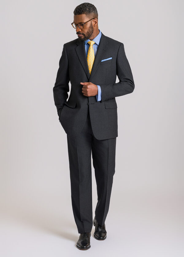 LW Classic Grey Suit A Roderick Charles plain grey classic fit suit