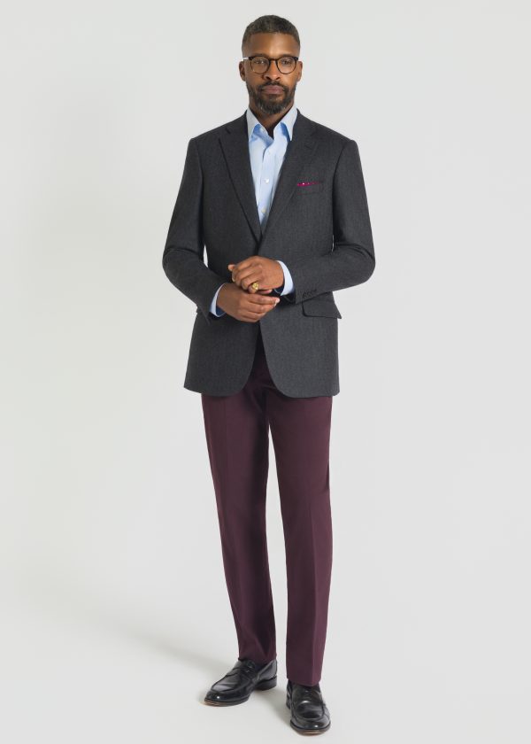 tailored-fit-charcoal-herringbone-wool -cashmere-jacket