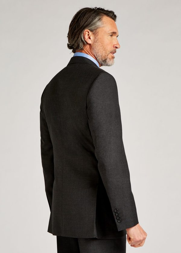 Tailored Fit Mid Grey Pic and Pic Suit