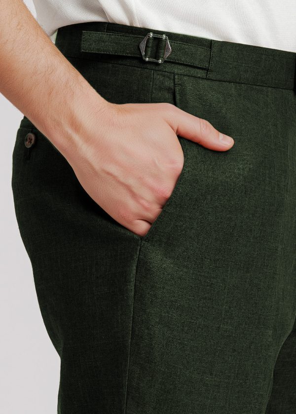 plain-green-fern-linen-trouser-jermyn-st plain-green-fern-linen-trousers